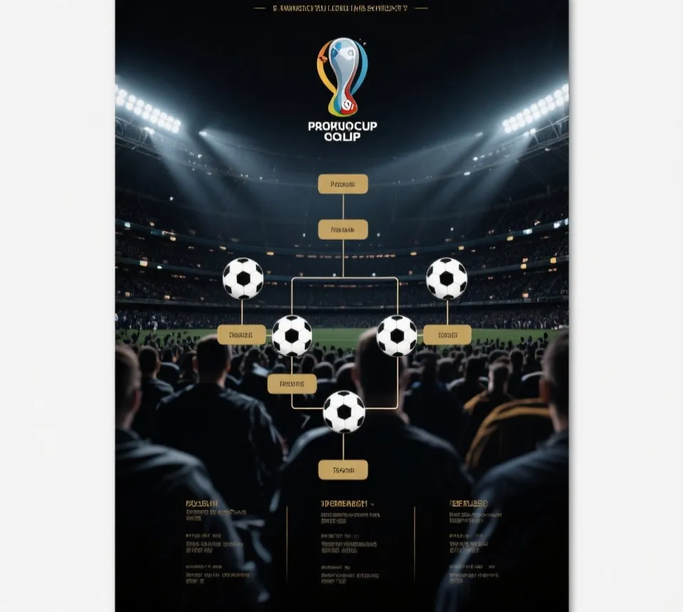 世界盃淘汰賽路線示意圖