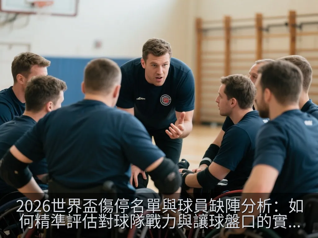 2026世界盃傷停名單與球員缺陣分析：如何精準評估對球隊戰力與讓球盤口的實質影響